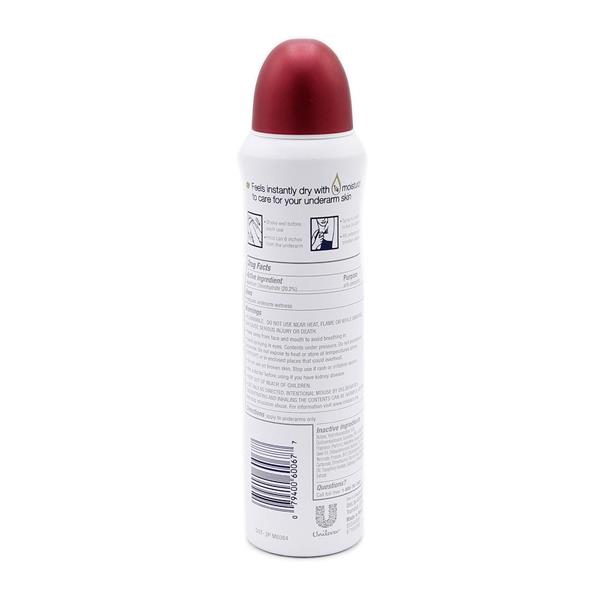 dove women's spray deodorant